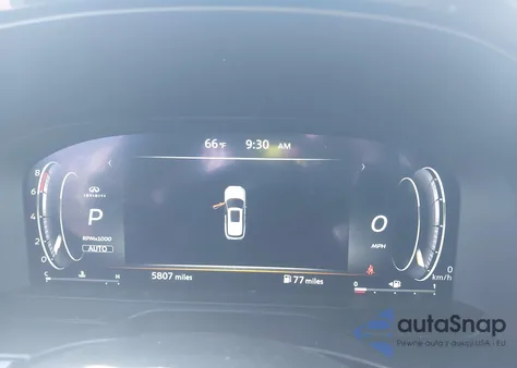 2025 Infiniti Qx60 Luxe Awd z USA, uszkodzony, nr VIN 5N1AL1FS4SC337875